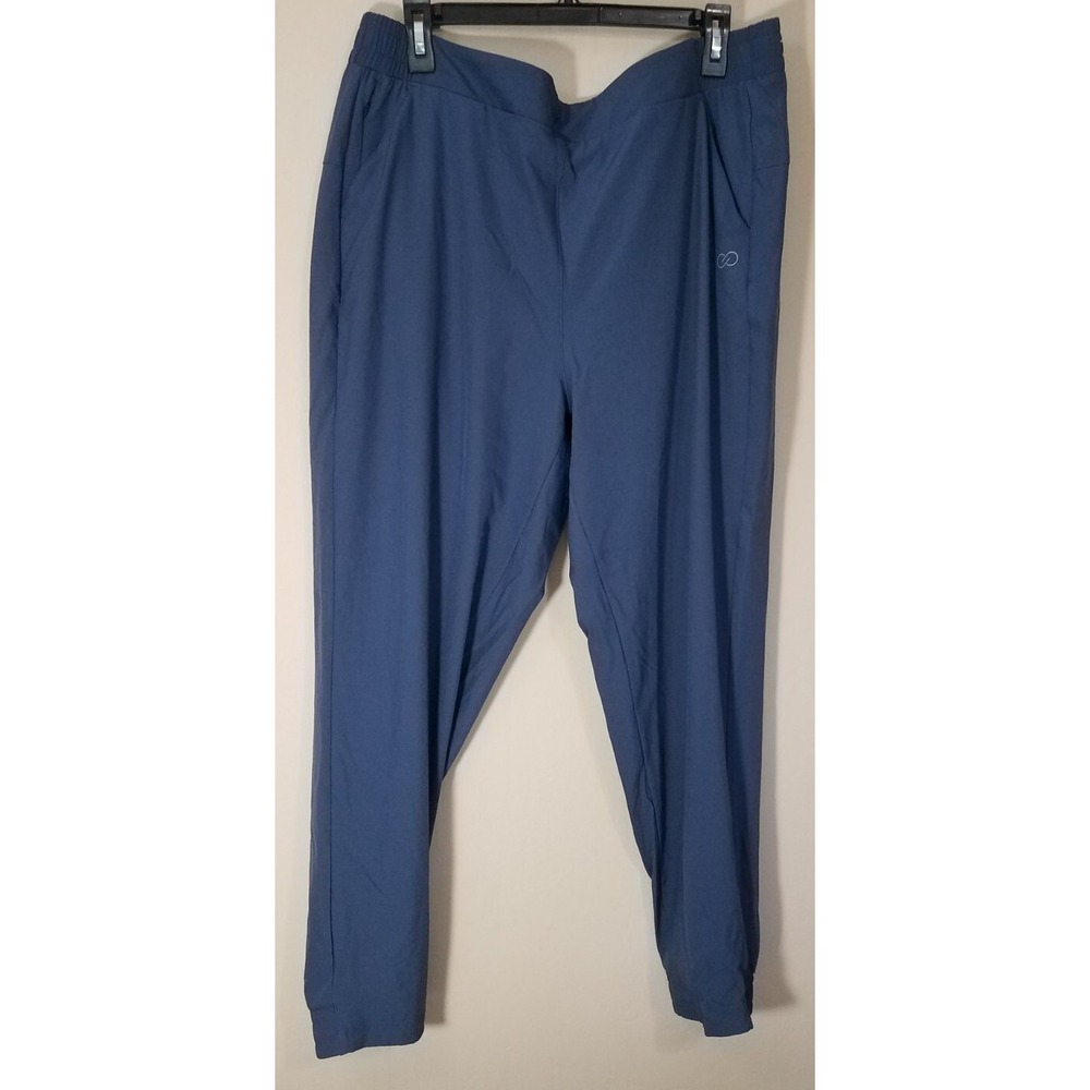 Calia Carrie Underwood Pull-on Joggers Pants Women XL Elastic Waist Blue